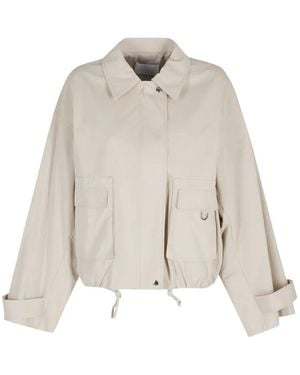 Isabelle Blanche Flap-Pocket Jacket - White