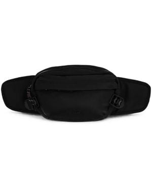 HUGO Logo-Patch Zip-Fastening Belt Bag - Black