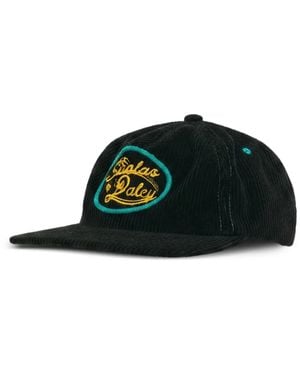 Nicholas Daley Records Corduroy Embroidered Cap - Black