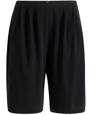 KHAITE Short En Coton - Noir