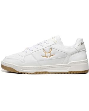 Leandro Lopes Tony Sneakers mit Logo-Stickerei - Weiß