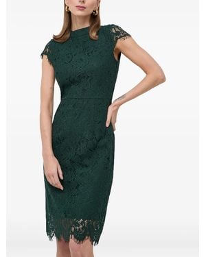 IVY & OAK Lace High-Neck Dress - Green