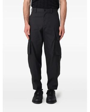Neil Barrett Pantaloni Con Tasca Cargo - Nero