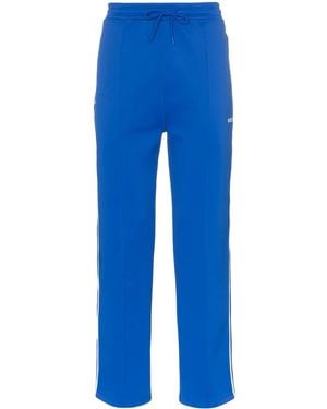 KENZO Reverse Stitch Track Trousers - Blue