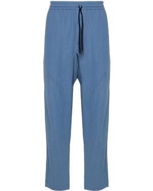 Harris Wharf London Broek Met Toelopende Pijpen - Blauw