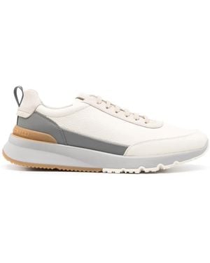Brunello Cucinelli Ledersneaker - Weiß