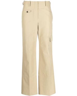 Helmut Lang Straight-Leg Utility Trousers - Natural