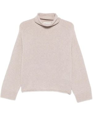 Marc O' Polo Jersey con cuello alto - Blanco