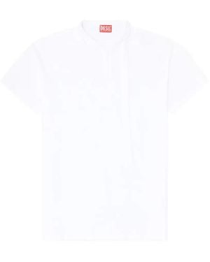 DIESEL Tshirt Kauko - White