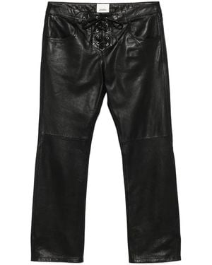 Isabel Marant Pantaloni Vanel - Nero