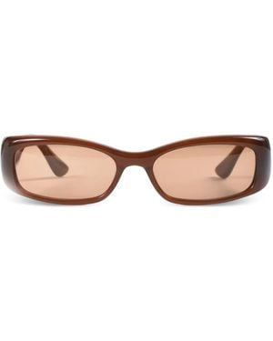 Port Tanger Eckige Leila Sonnenbrille - Pink