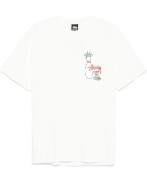 Stussy Kingpin Tシャツ - ホワイト