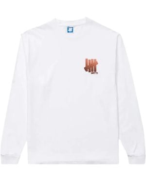 Undefeated Logo-Embellished Long-Sleeve T-Shirt - White