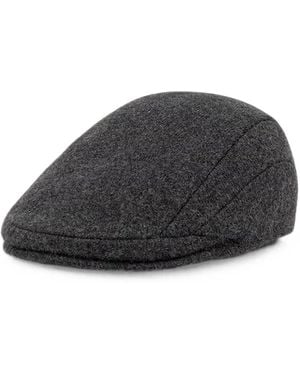 Kangol Seam-Detail Flat Cap - Grey