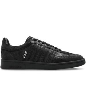 DSquared² Baskets En Cuir - Black
