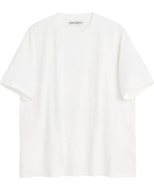 Our Legacy T-Shirt mit Meerblick-Print - Weiß