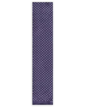 Tom Ford Paisley Logo Scarf - Purple