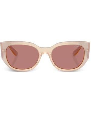 Vogue Eyewear Geometric-Frame Sunglasses - Pink