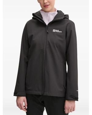 Jack Wolfskin Veste Trailtime 2L À Capuche - Black