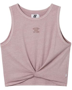 Izzue Knot Tank Top - Pink