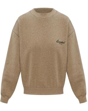 Fear Of God Logo-Print Jumper - Natural