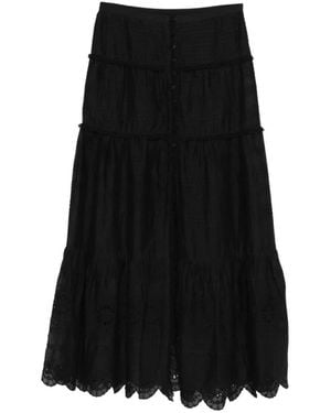 Isabel Marant Organic Cotton Skirt - Black