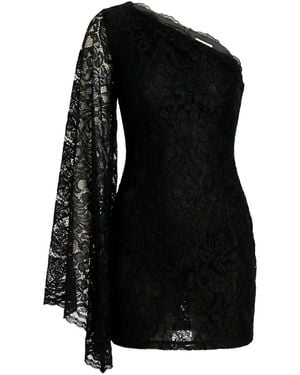 Axel 113 Lilith one-shoulder mini dress - Schwarz