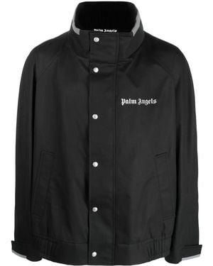 Palm Angels Coats - Black