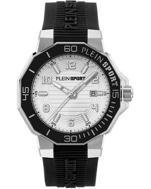 Philipp Plein Titan 3H 45Mm Watch - Black