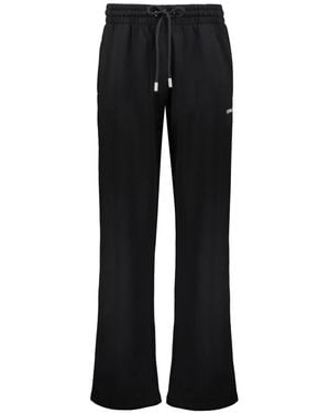 Off-White c/o Virgil Abloh Logo-Print Track Trousers - Black