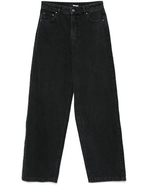 ROTATE BIRGER CHRISTENSEN Jeans Con Cinque Tasche - Nero