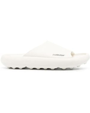 Ambush Sandali Slides Con Stampa - Bianco