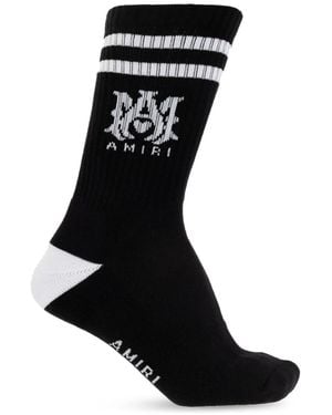 Amiri Ma Core Logo Socks - Black