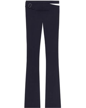 Courreges Slash Trousers - Blue