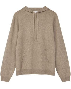 Chinti & Parker Elbow Patch Hoodie - Natural