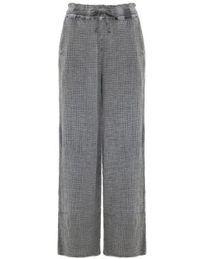 Dirty Laundry Elastic-Waistband Trousers - Grey