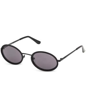 GUESS EYEWEAR Oval-Frame Sunglasses - White