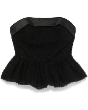 Viktor & Rolf Tulle Top - Black