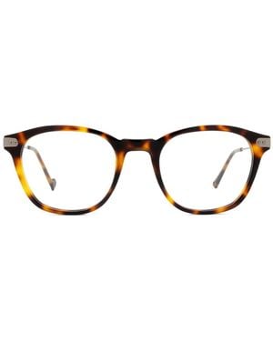 Eyepetizer Runde Broadway Brille - Braun