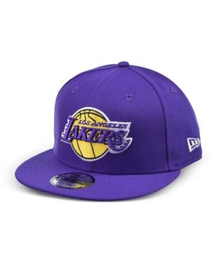 KTZ 9Fifty Los Angeles Lakers Cap - Purple