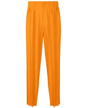 Homme Plissé Issey Miyake Edge Ensemble Trousers - Orange