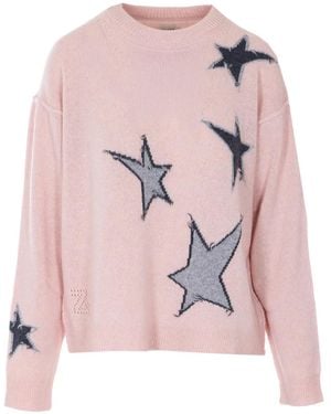 Zadig & Voltaire Markuz Cashmere Jumper - Pink