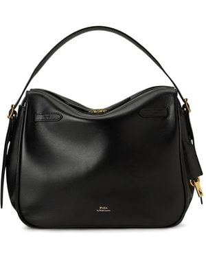 Polo Ralph Lauren Logo Tote Bag - Black