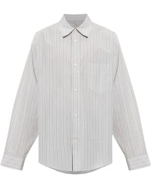 Marni Oversized Striped Shirt - White