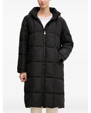 EA7 Calidum7 Hooded Coat - Black