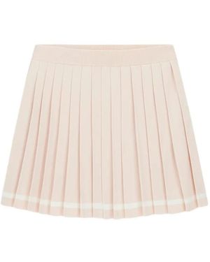 Guess Pleated Mini Skirt - Natural