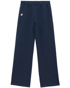 AAPE BY A BATHING AP Logo-Print Track Trousers - Blue