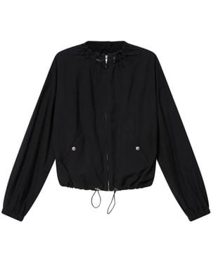 Isabel Marant Plume Short Chambray Jacket - Black