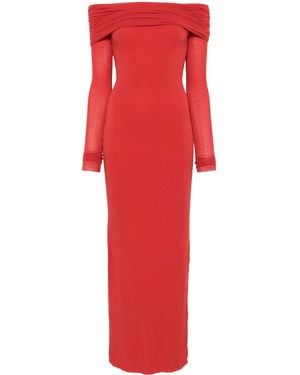 MANURI Amara Maxi Dress - Red