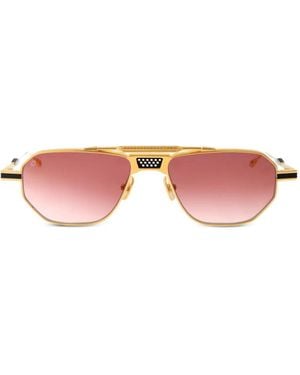 T Henri Eyewear Geometric-Frame Sunglasses - Pink